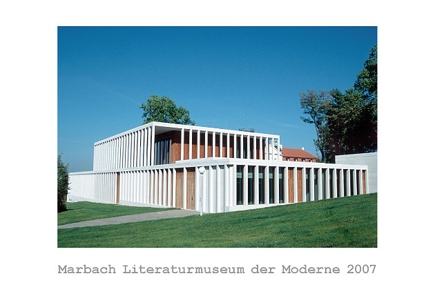 Literaturmuseum der Moderne 2007